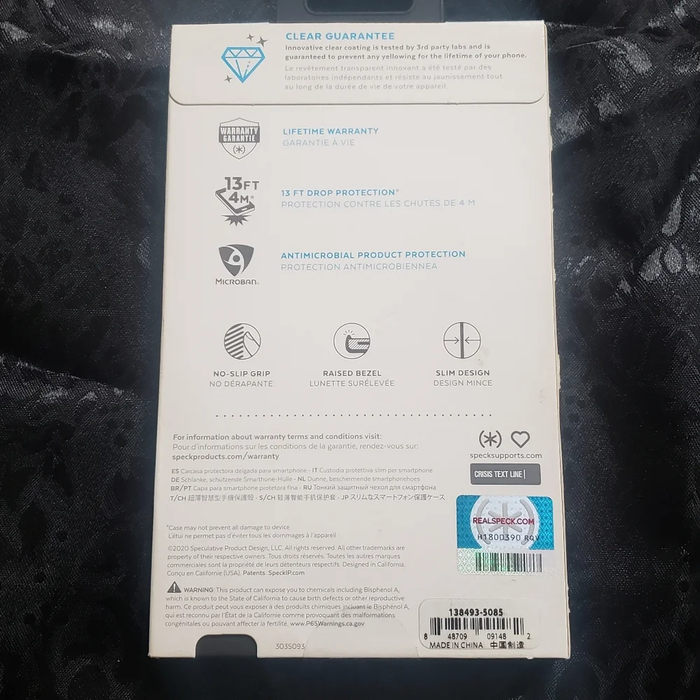 Speck Presidio Perfect-Clear w/Grips iPhone 6.1" (2020) NIB - Picture 6 of 7